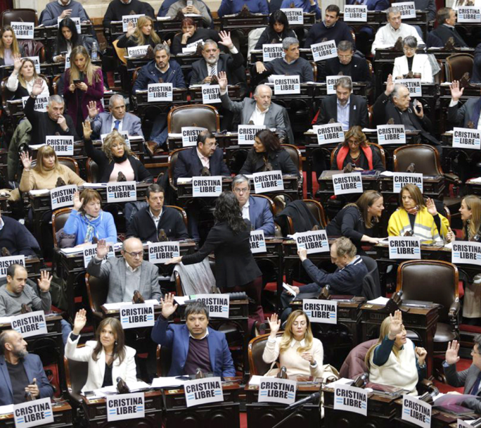 La oposicion busca el quorum para poder sesionar mañana y aprobar ley DNU